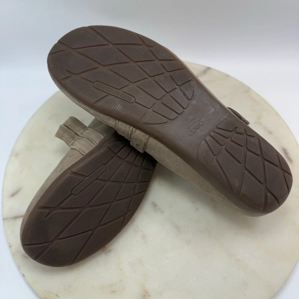ABEO B.I.O.system 9N TALIA Brown Leather Mary Jane Built-In Orthotic Shoes
